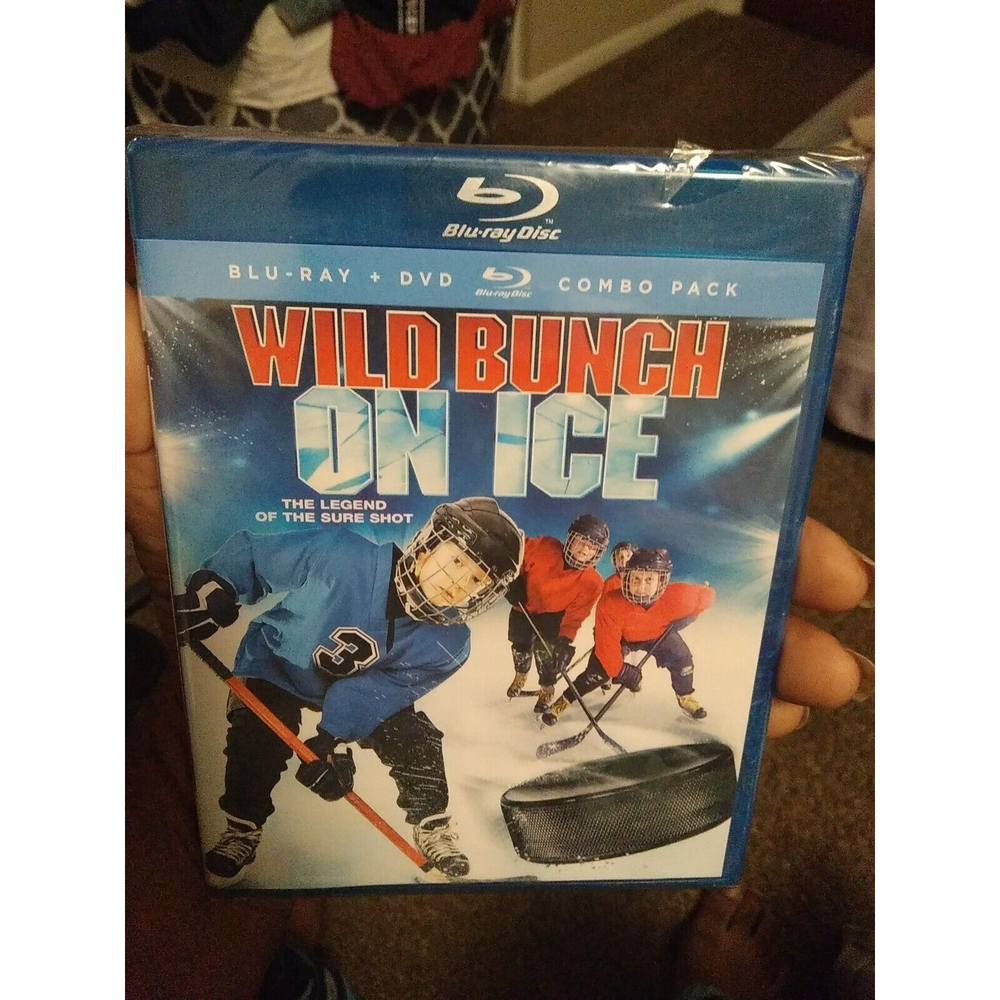 Wild Bunch On Ice-THE LEGEND OF THE SURE SHOT-Blu-Ray And DVD Combo Pack Sealed